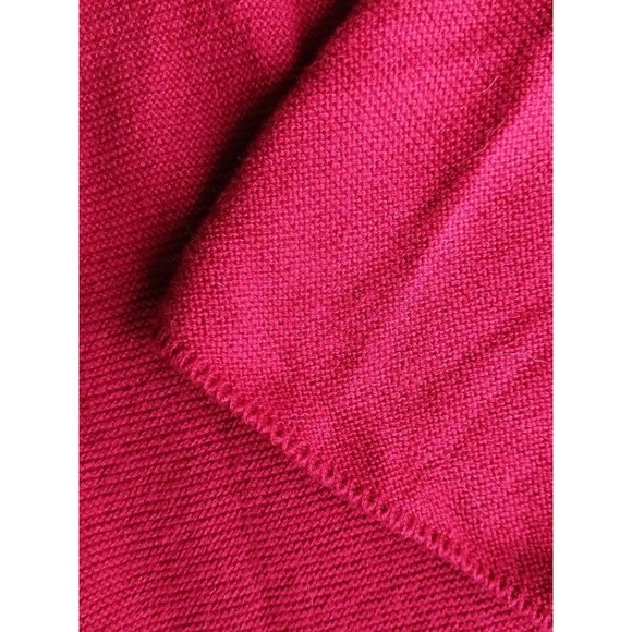 J Jill Vented Hem Sweater Tunic XL Tall Classic Red - Picture 4 of 5